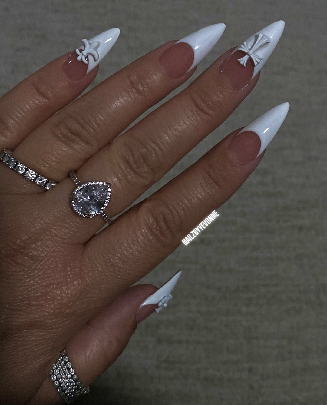 French Chrome Hearts