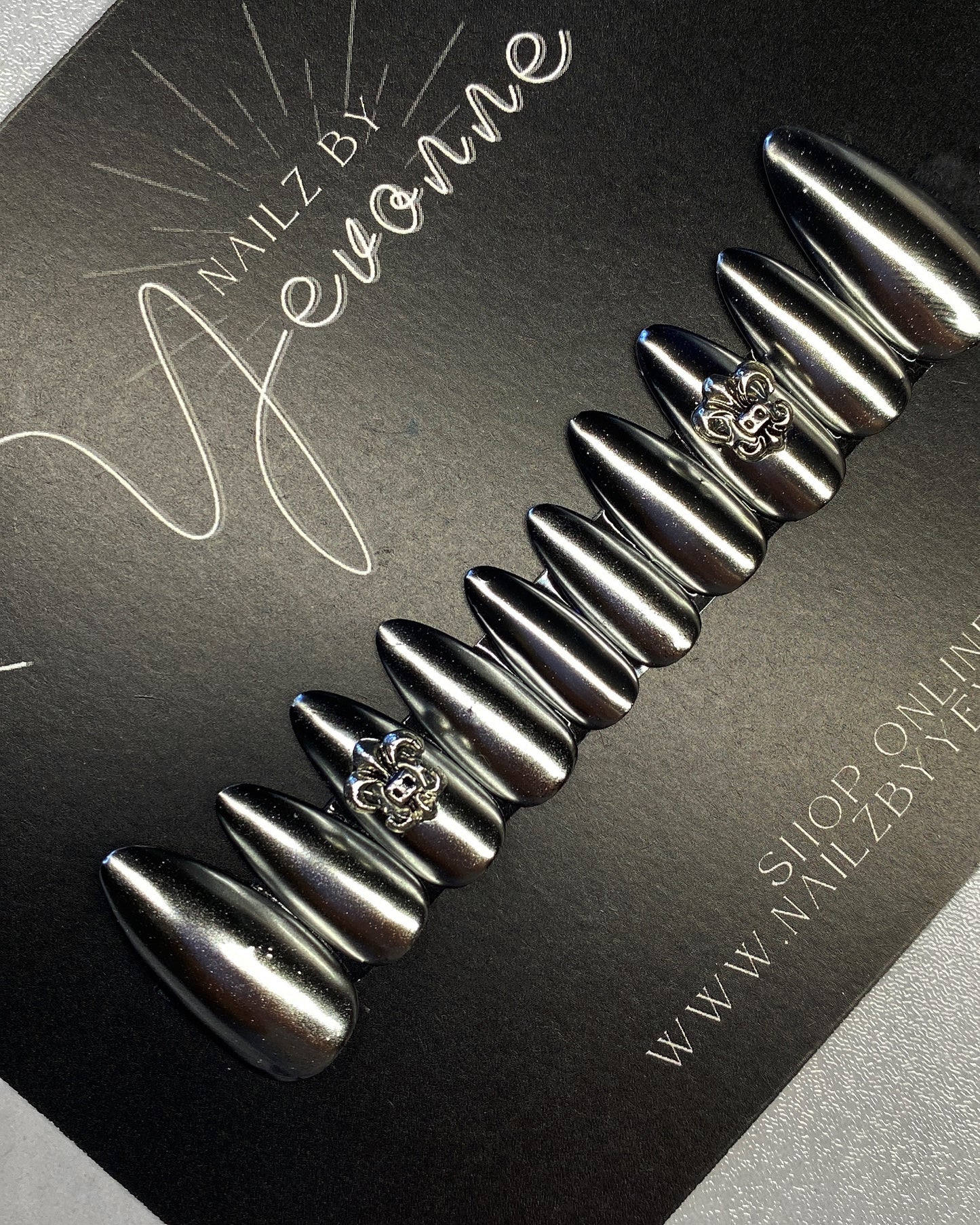 Zayla Silver Chrome