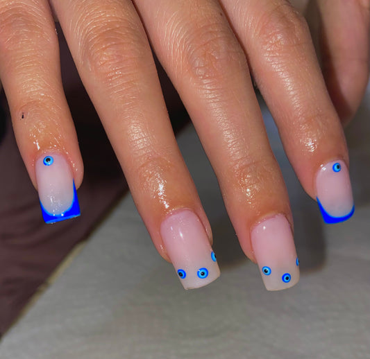 French Blue Evil Eye