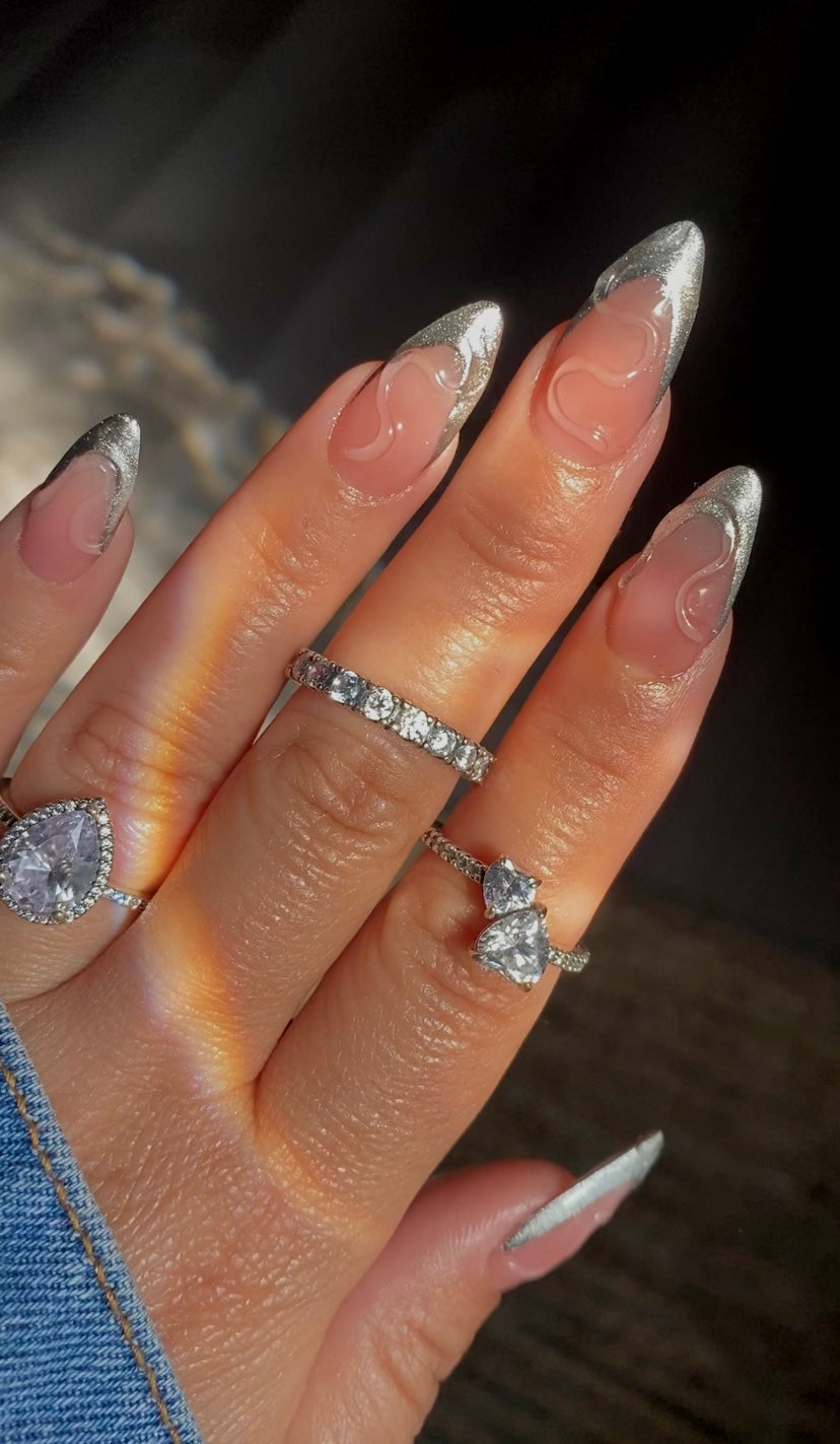 Chrome French Twist