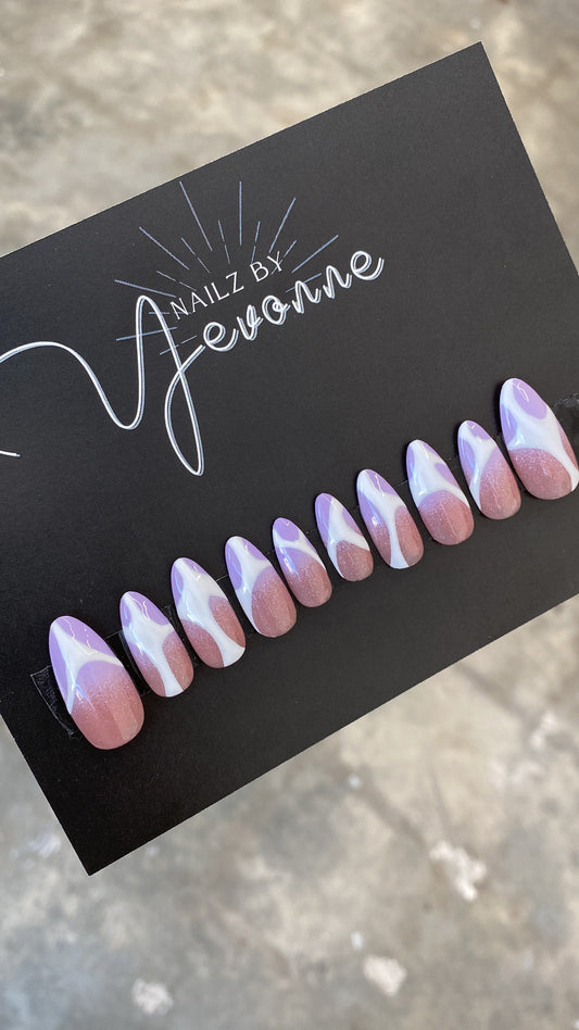 Purple Ombré Y2k