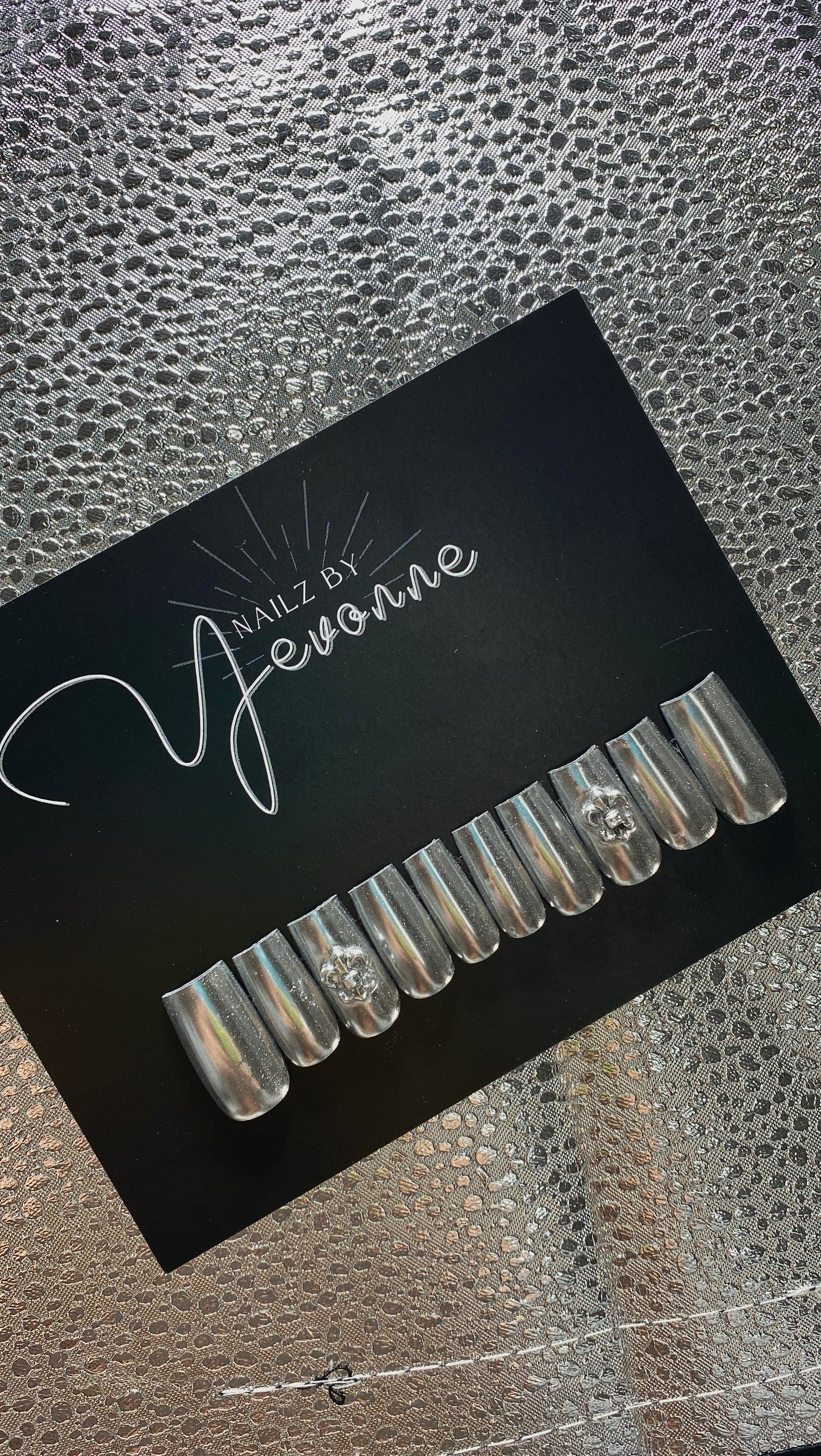 Zayla Silver Chrome